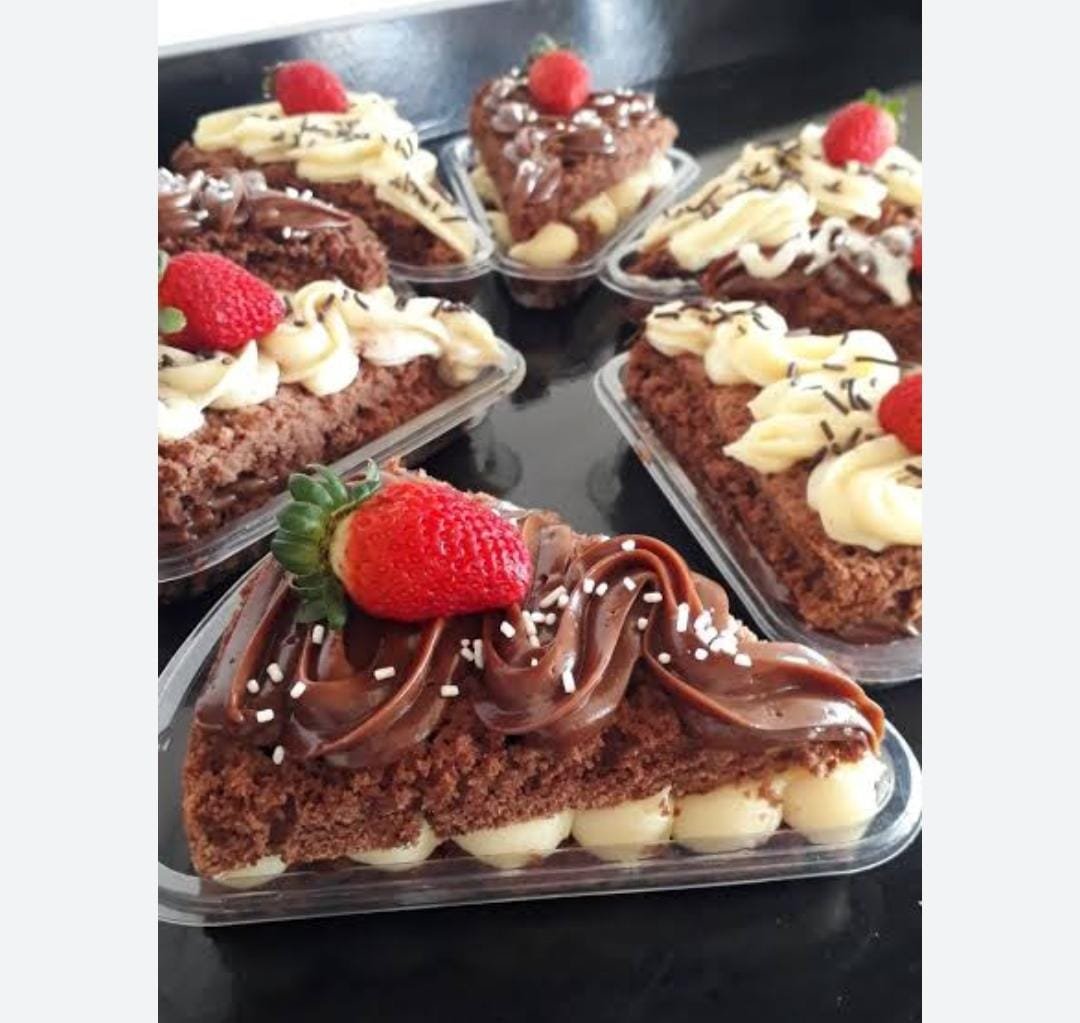 Fatia de Brownie  duplo